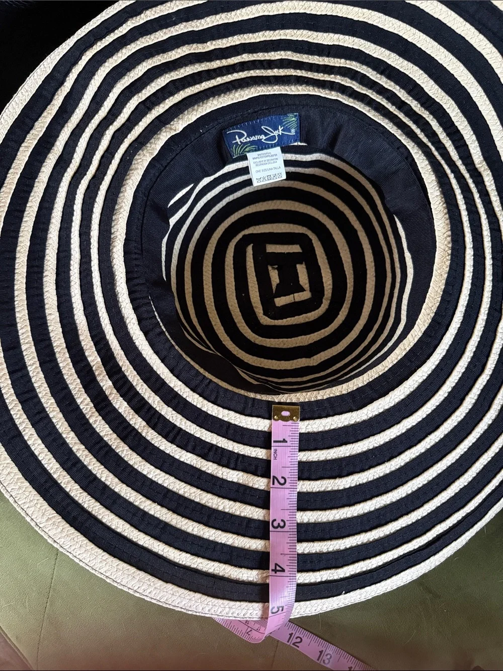 Panama Jack Wide-Brim Beach Hat